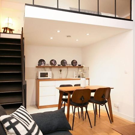 Bel Appartement Studio Moderne Mezzanine - 4P Paris Exterior foto