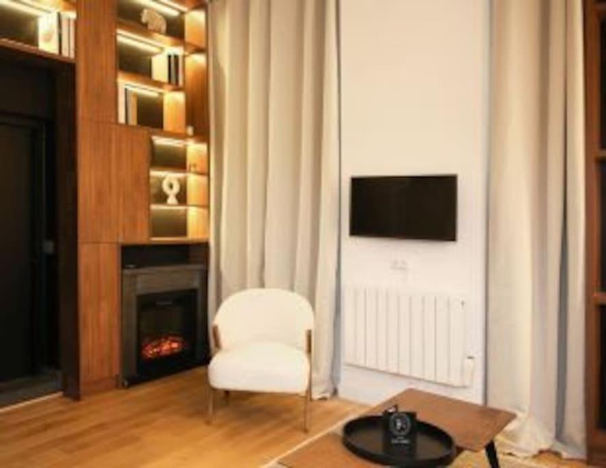 Bel Appartement Studio Moderne Mezzanine - 4P Paris Exterior foto